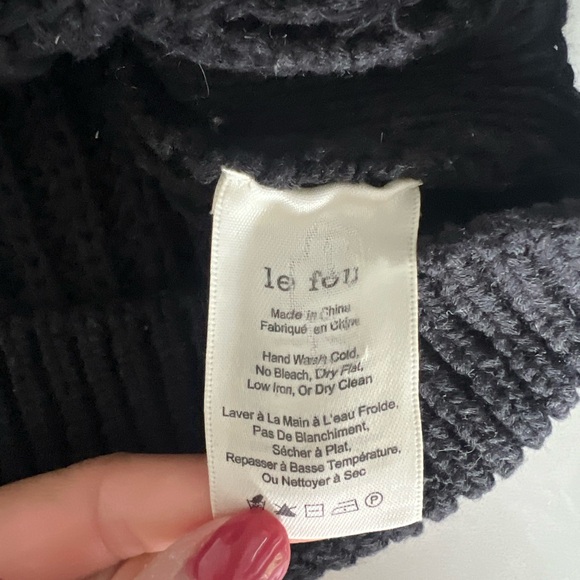 LE Fou Knit Halter Tank - Picture 5 of 7